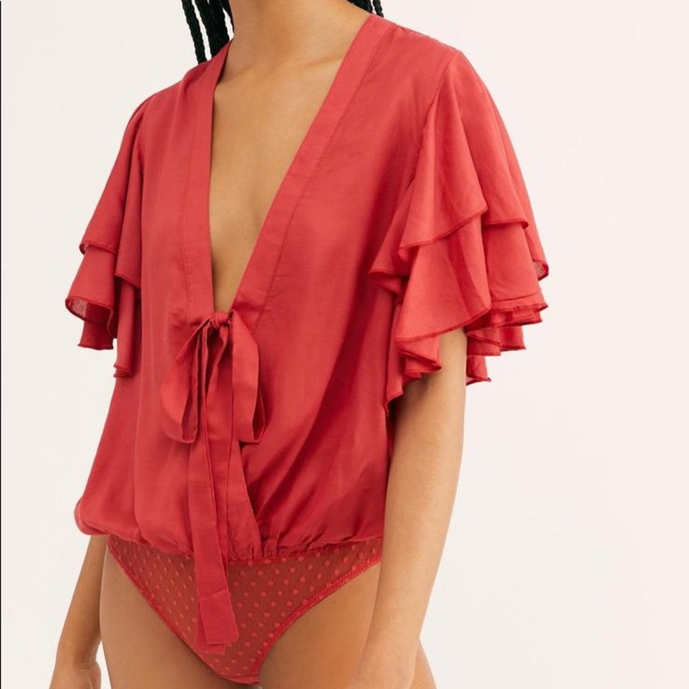 Free People  bodysuit!!